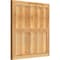 Ekena Millwork Framed Board-n-Batten Shutters, Rough Sawn Western Red Cedar, 26 7/8W x 28H, PR RBF06S26X028RWR - alternate 3